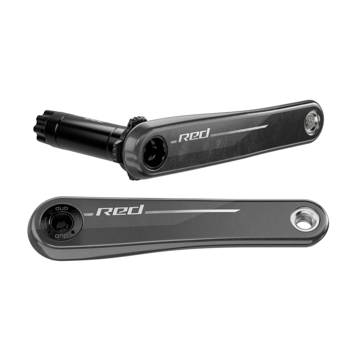 Red E1 Crank Arm Assembly